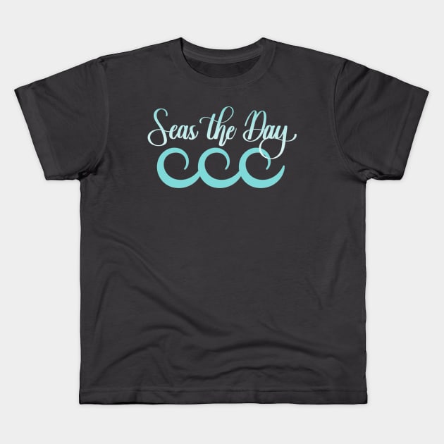 Seas the Day Kids T-Shirt by Kelly Gigi